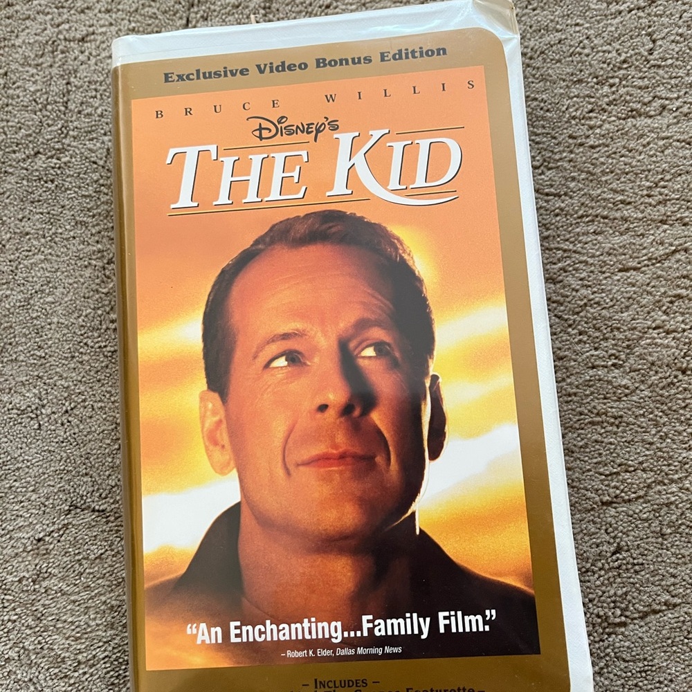 Disney's The Kid VHS - Exclusive Video Bonus Edition